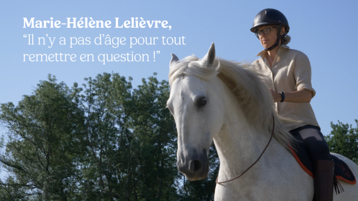 [VIDEO] Le témoignage de Marie-Hélène, professionnelle en équitation éthologique